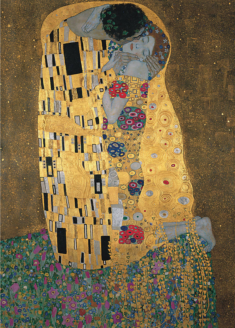 The Kiss Mini Puzzle Fine Art