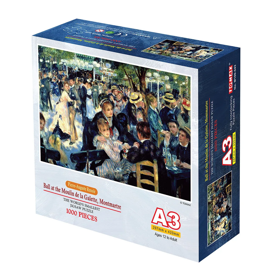 Ball At The Moulin De La Galette Mini Puzzle