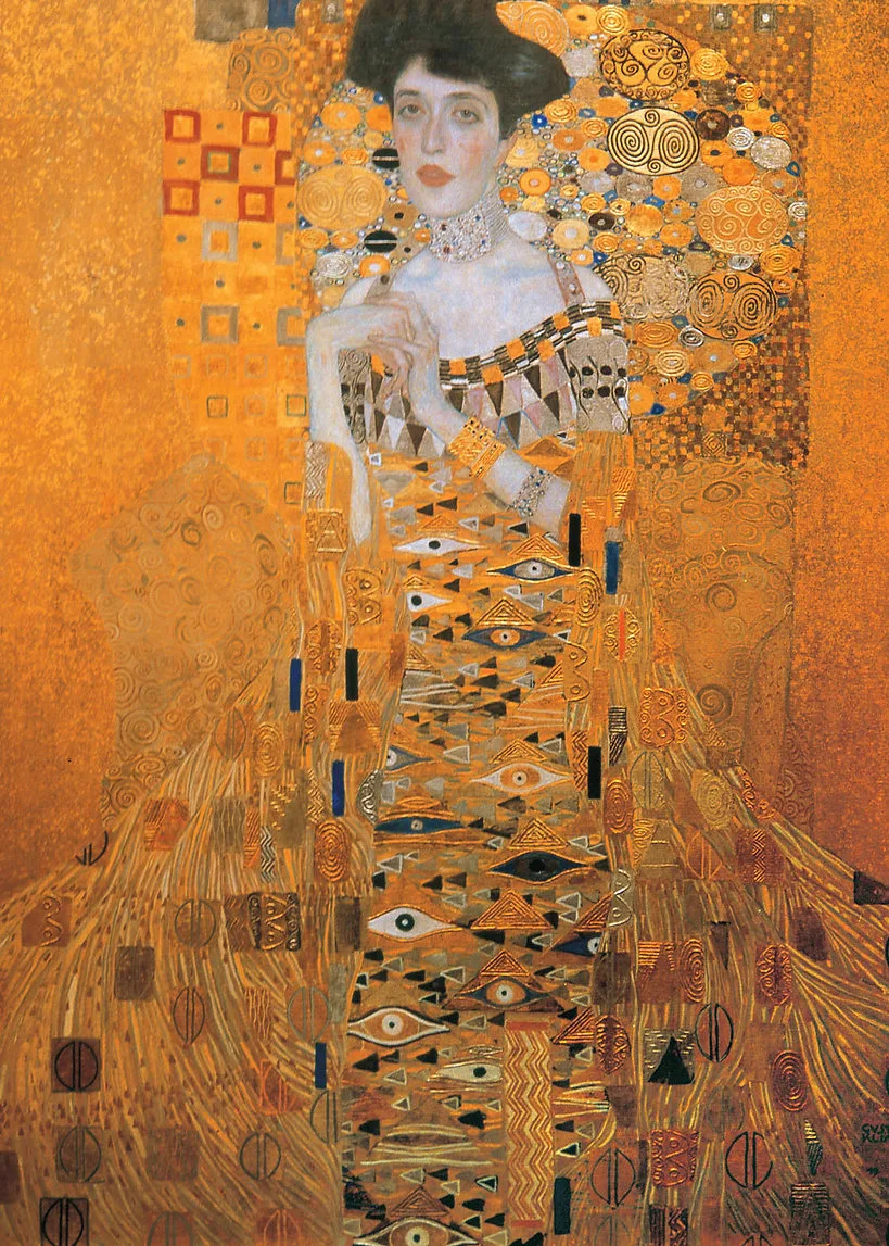 Portrait Of Adele Mini Puzzle Fine Art