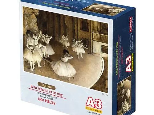 Ballet Rehearsal On Stage Mini Puzzle