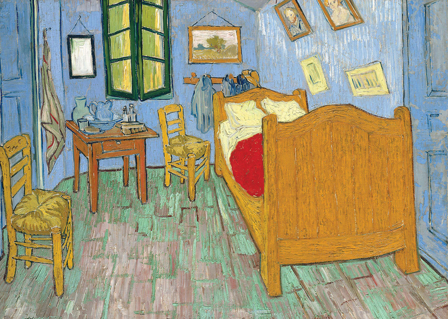 Van Gogh's Bedroom At Arles Mini Puzzle Fine Art