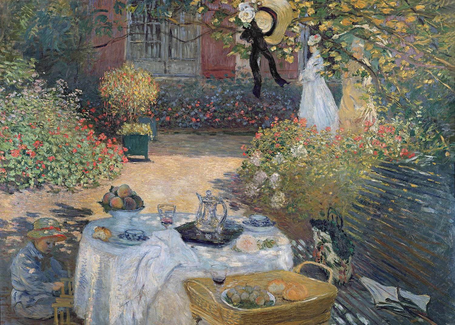 The Luncheon Of The Boating Mini Puzzle Fine Art