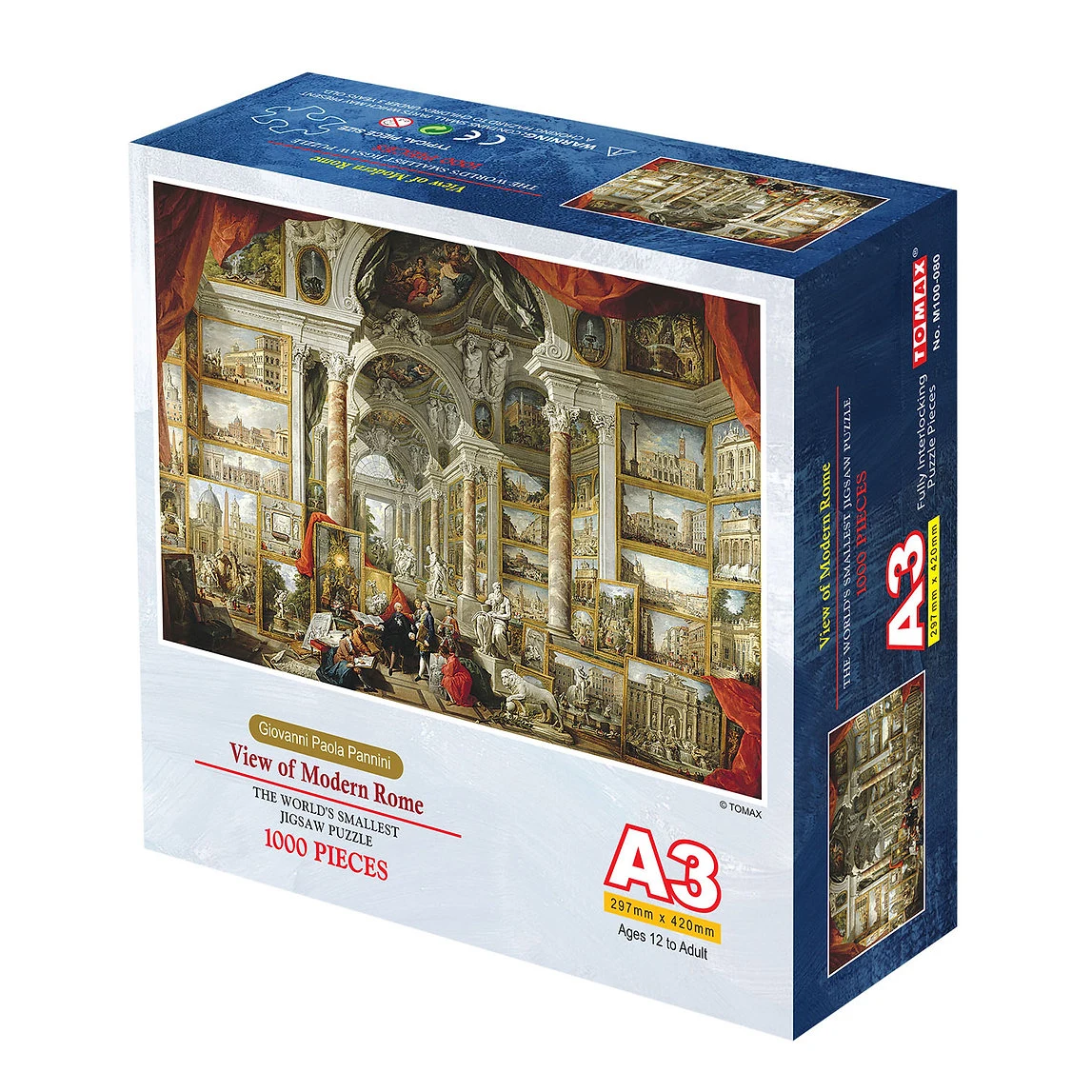 View Of The Modern Rome Mini Puzzle