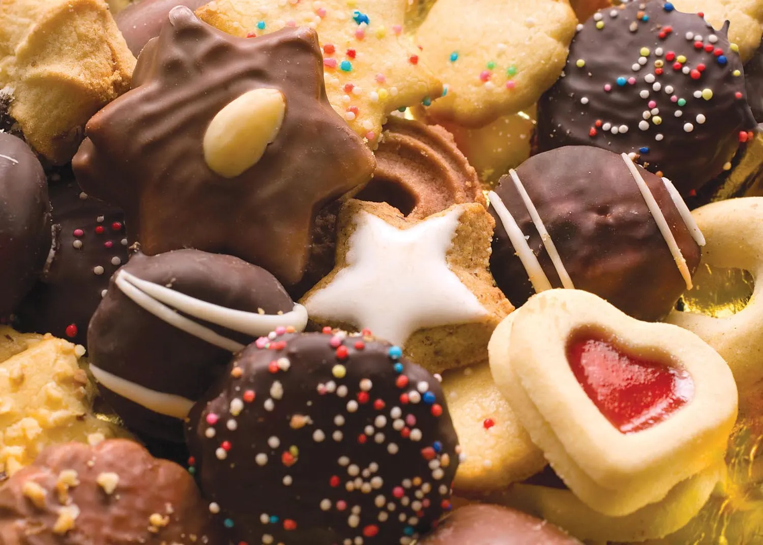 Spice Cakes With Chocolate