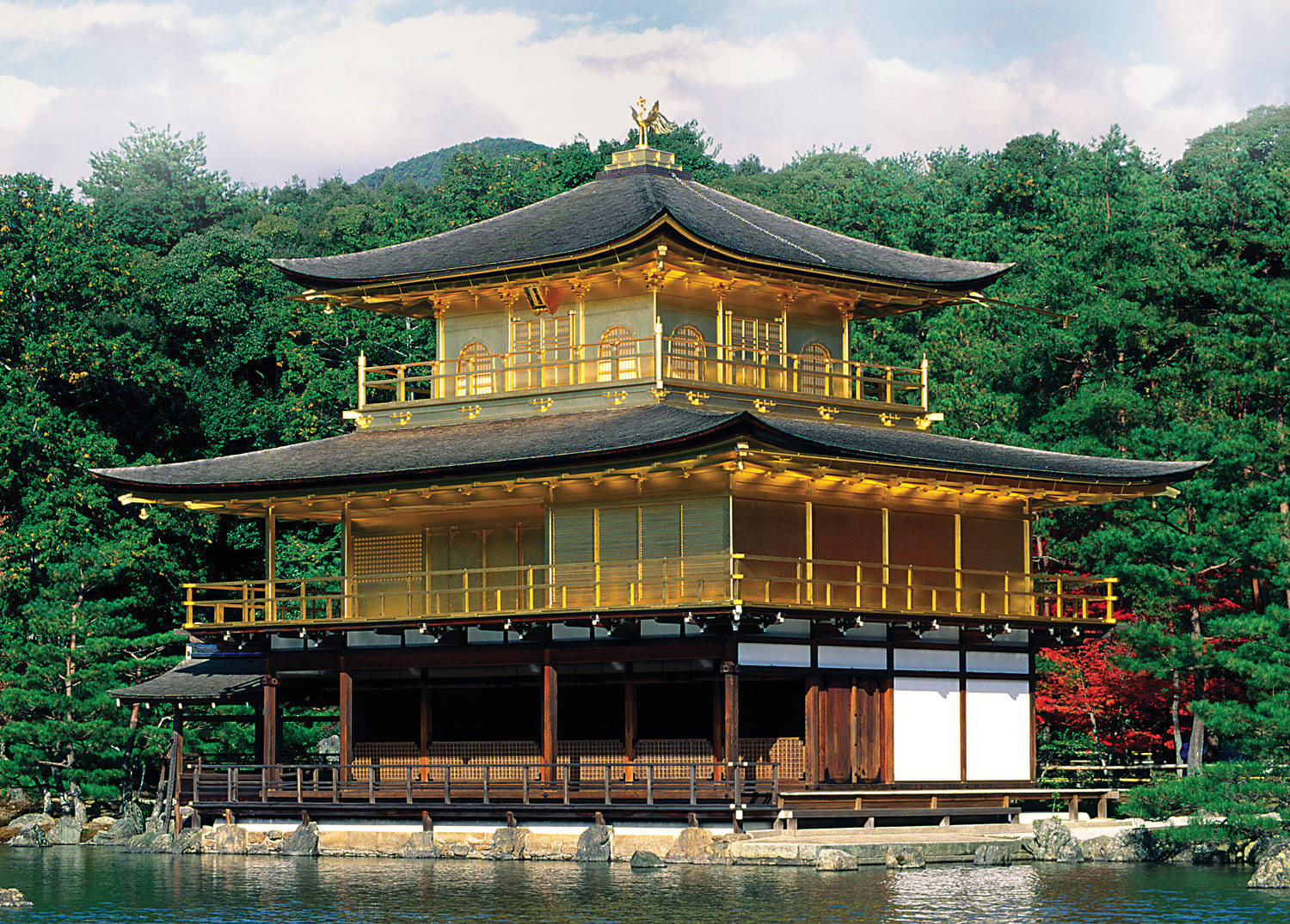Japan Kinkakuji Temple Mini Puzzle Religious