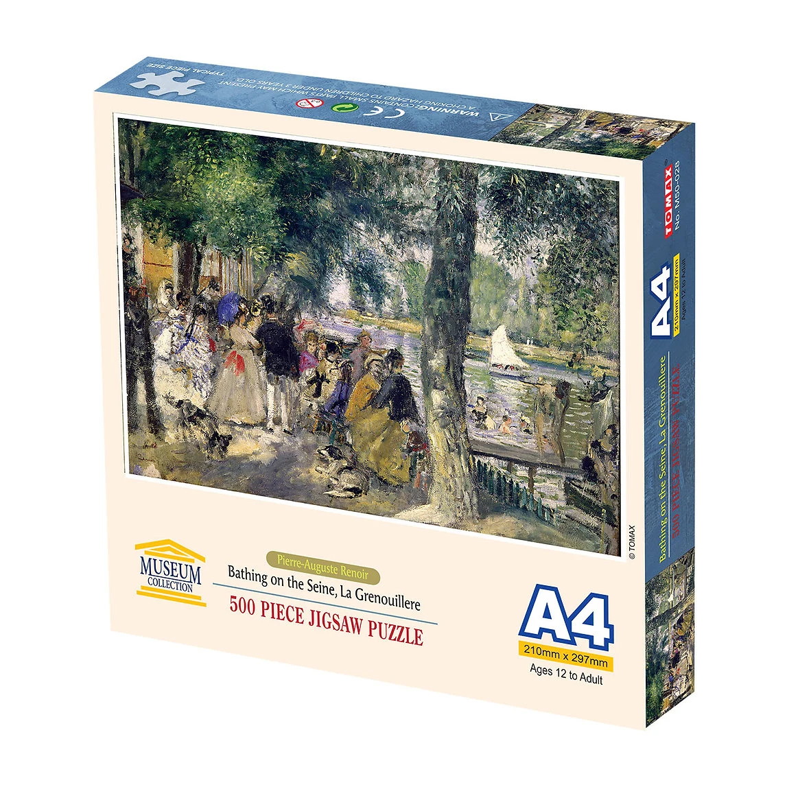 Bathing On The Seine, La Greno Mini Puzzle