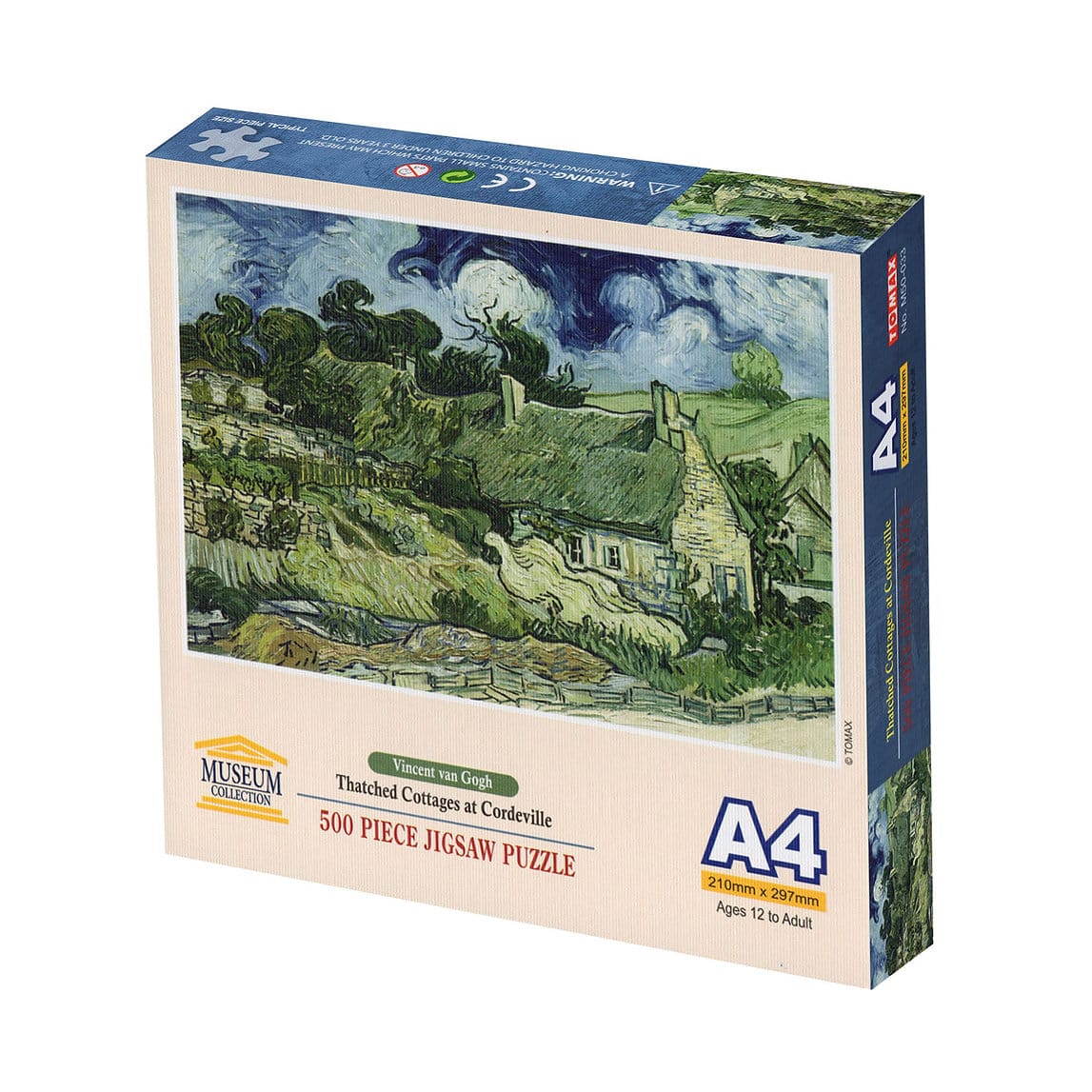 Thatched Cottages At Cordevill Mini Puzzle