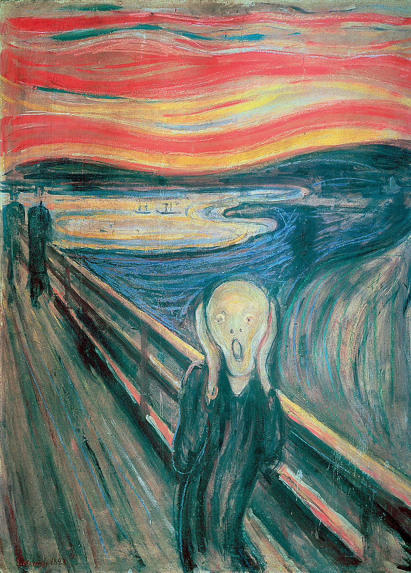The Scream Mini Puzzle Fine Art