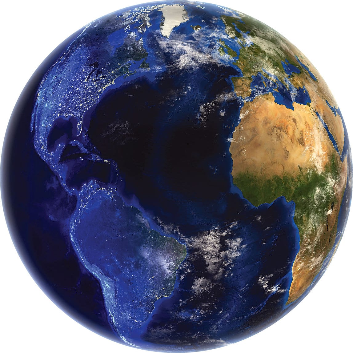 The Earth - Round Space