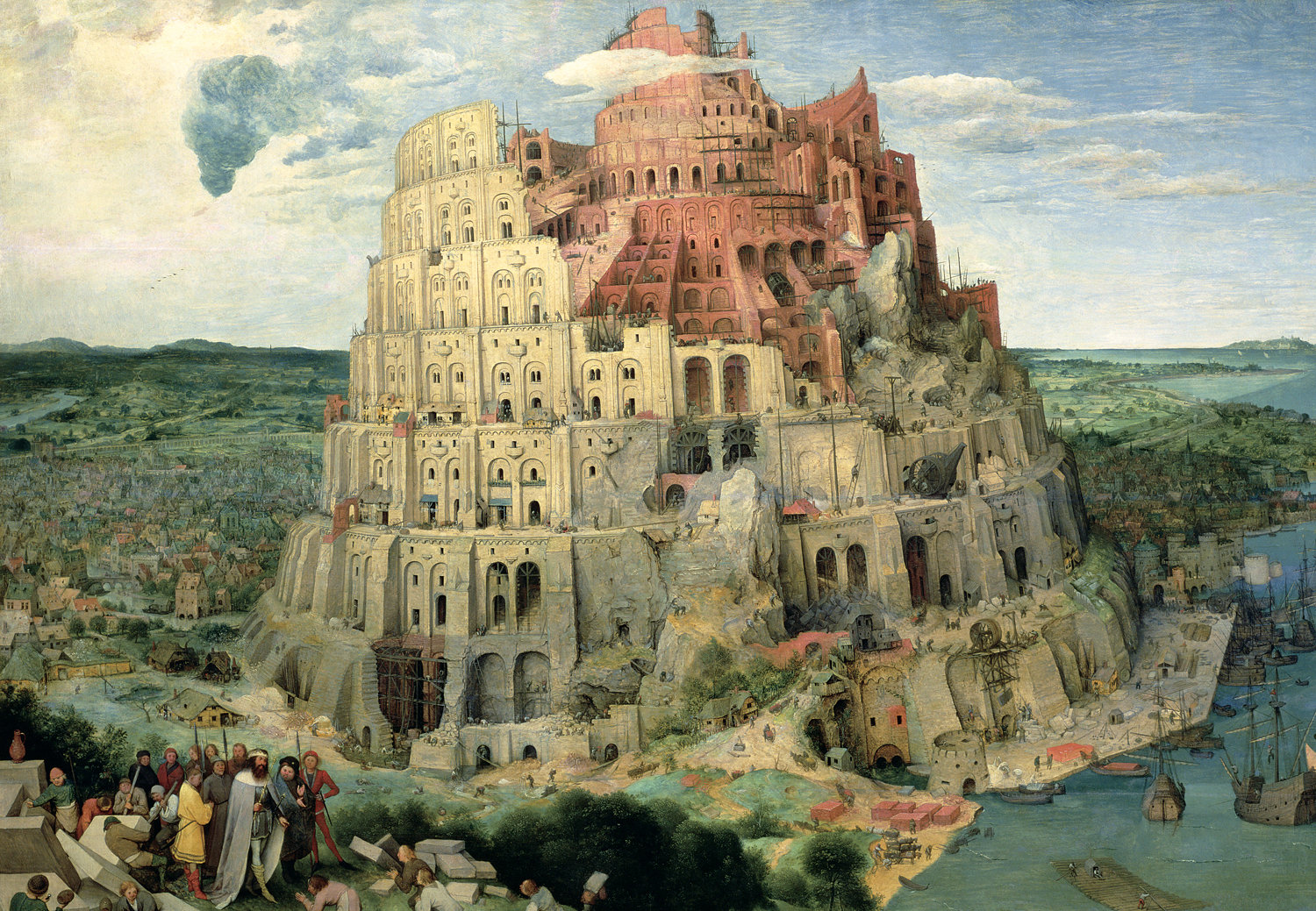 The Tower Of Babel Religious Jigsaw Puzzle