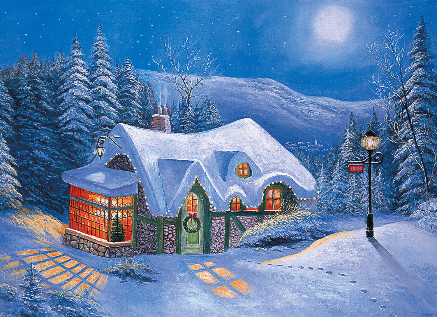 Silent Night Countryside