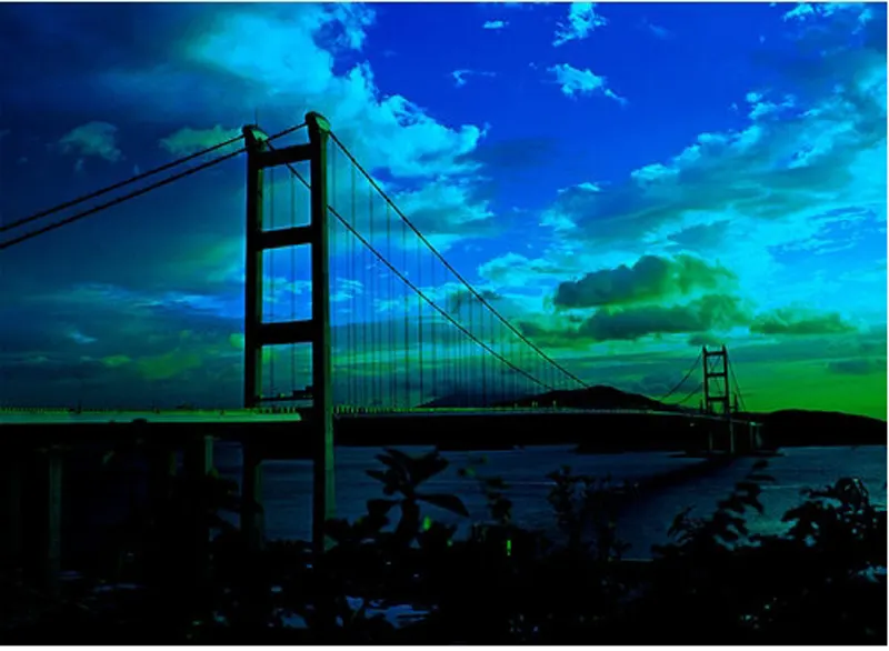 Tsing Ma Bridge, Hong Kong
