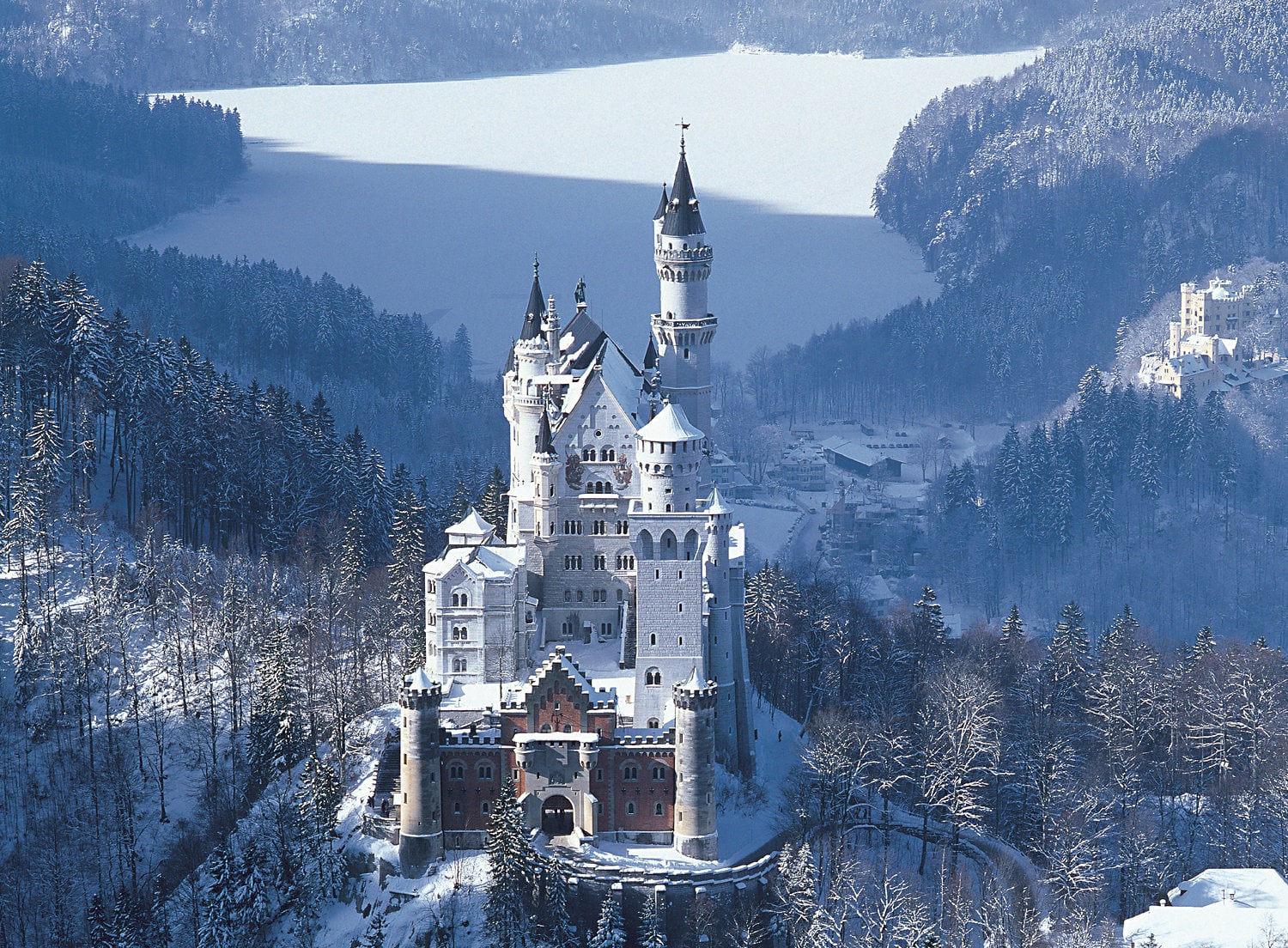 The Castle of Neuschwanstein Castle