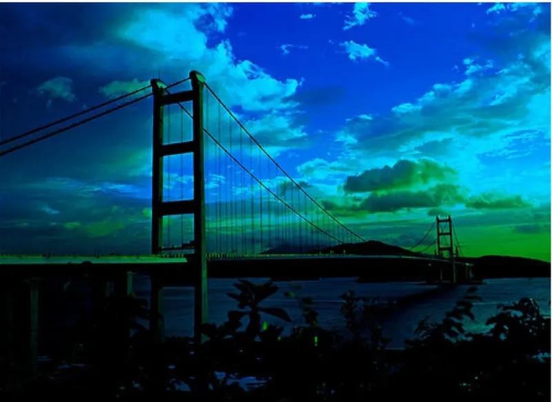 Tsing Ma Bridge, Hong Kong