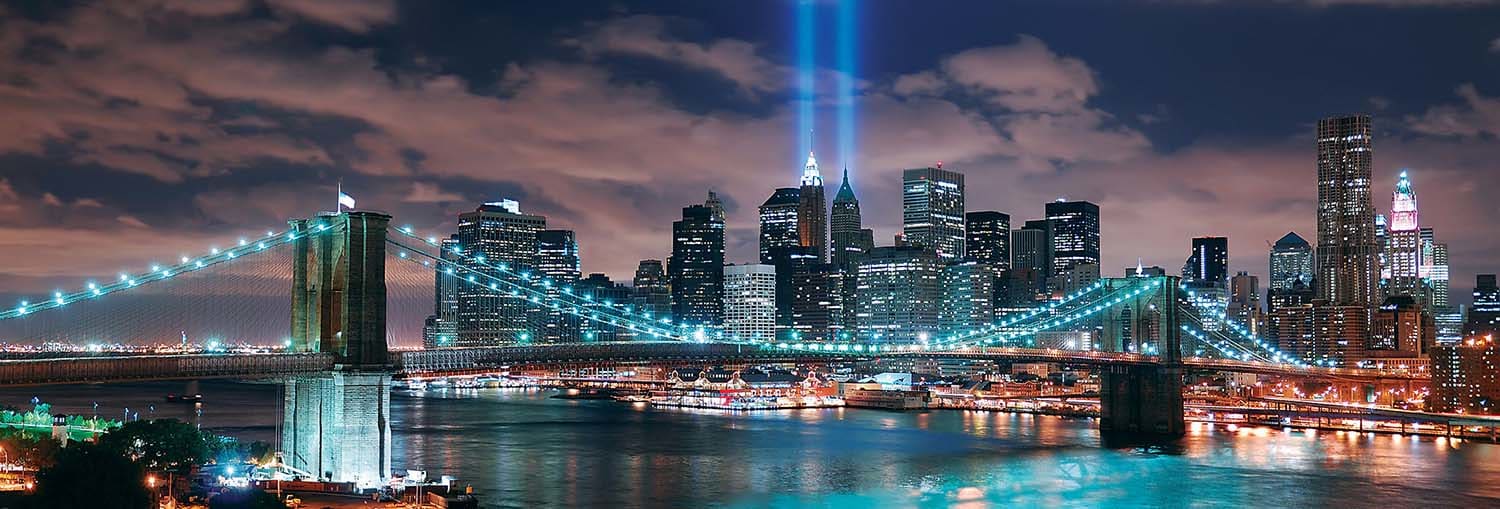 Brooklyn Bridge, USA Glow in the dark Photography