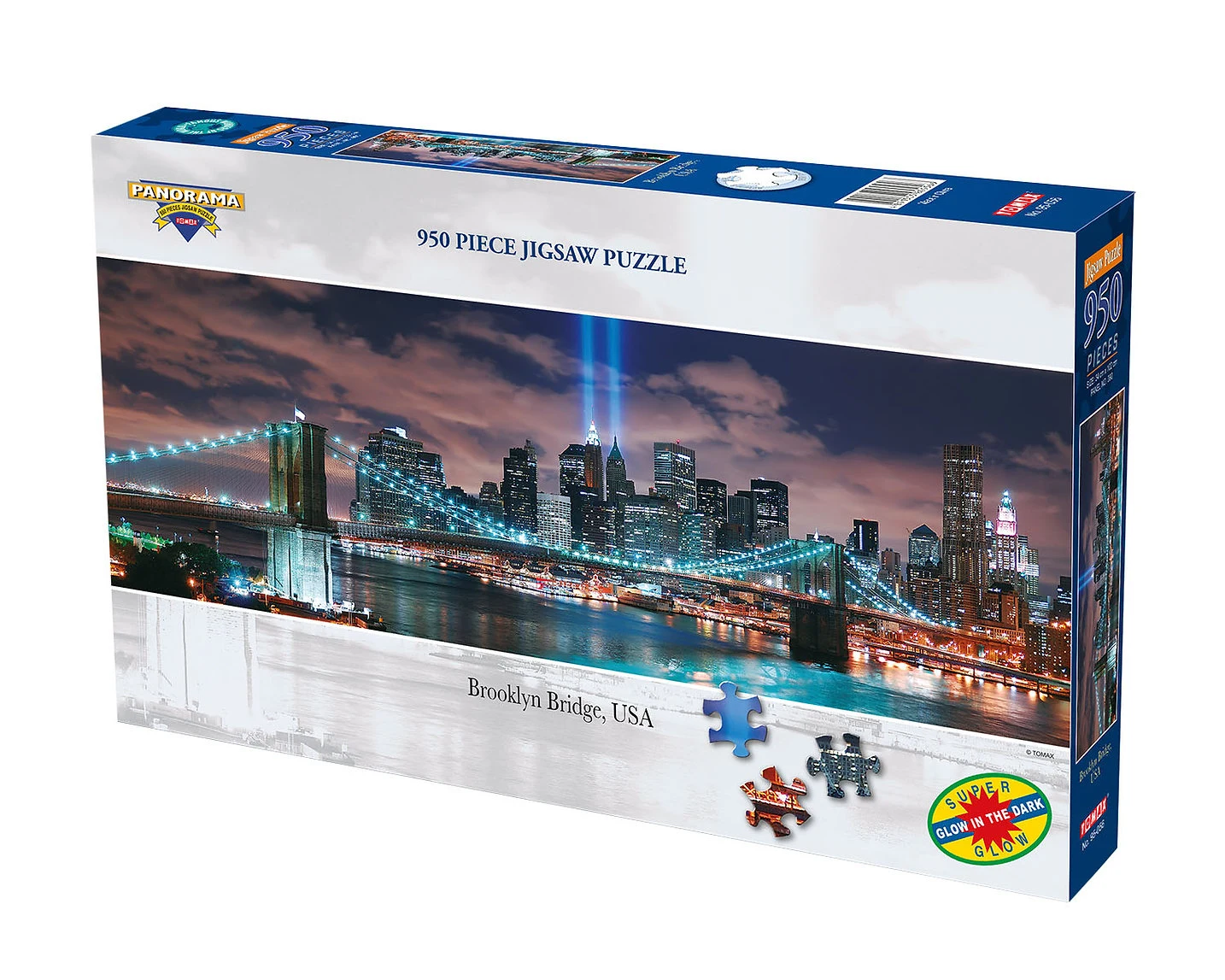 Brooklyn Bridge, USA Glow in the dark