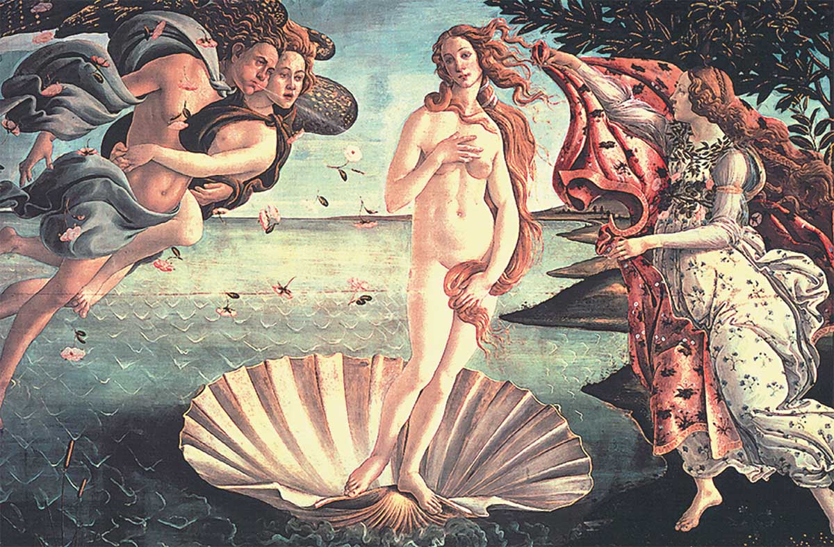 The Birth Of Venus Fine Art Jigsaw Puzzle
