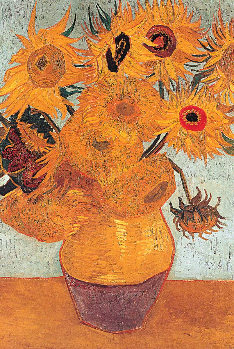 Sunflowers Impressionism & Post-Impressionism Jigsaw Puzzle