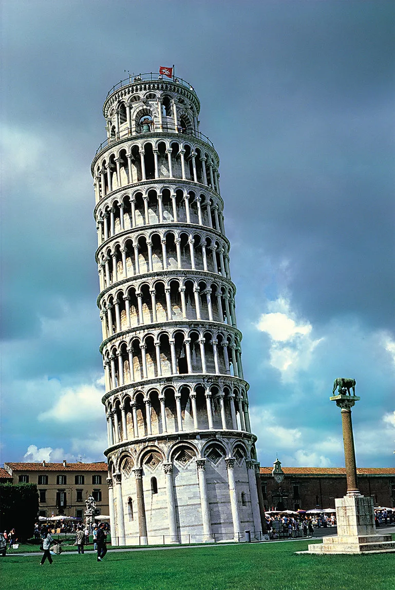 Pisa Leaning Tower Italy Landmarks & Monuments