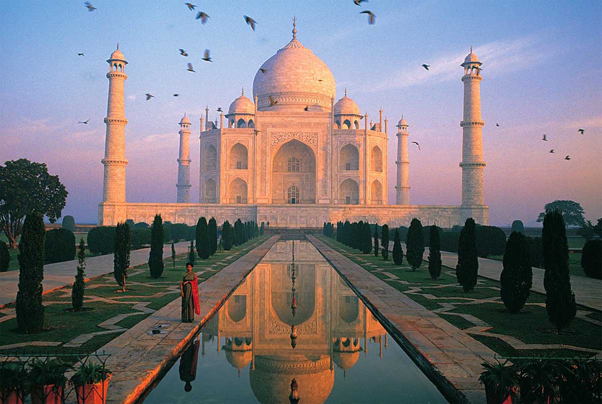 Taj Mahal, India Travel Jigsaw Puzzle
