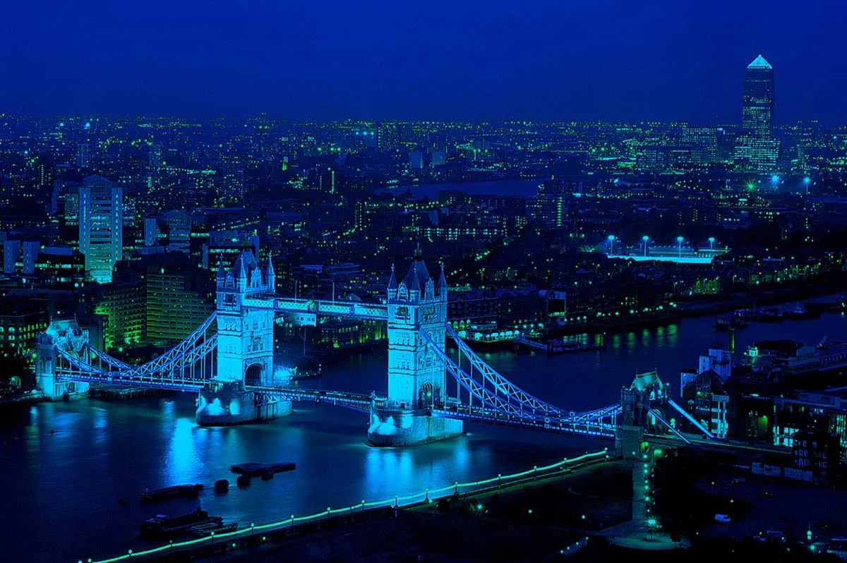 Tower Bridge At Night