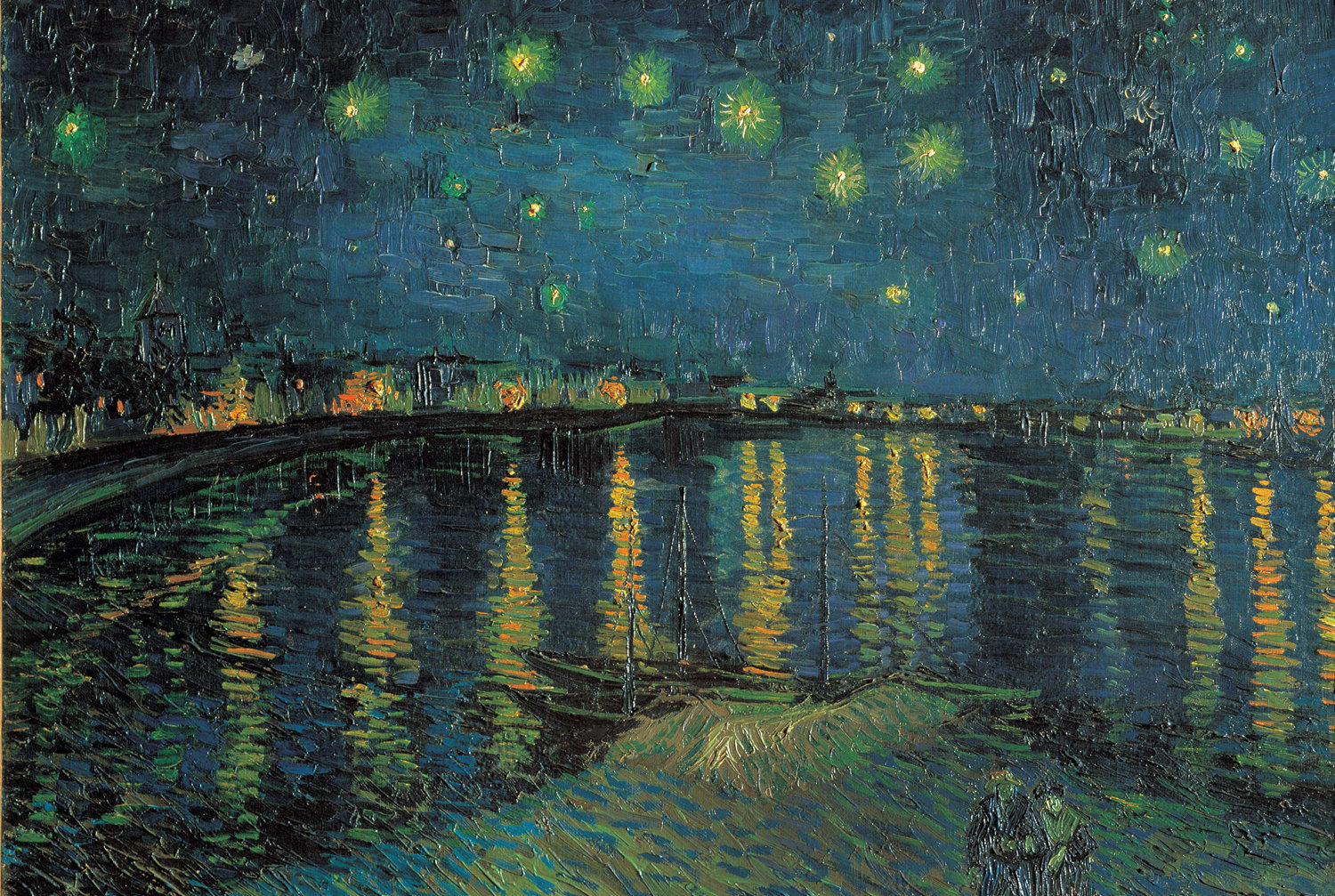 Starry Night Over The Rhone Fine Art