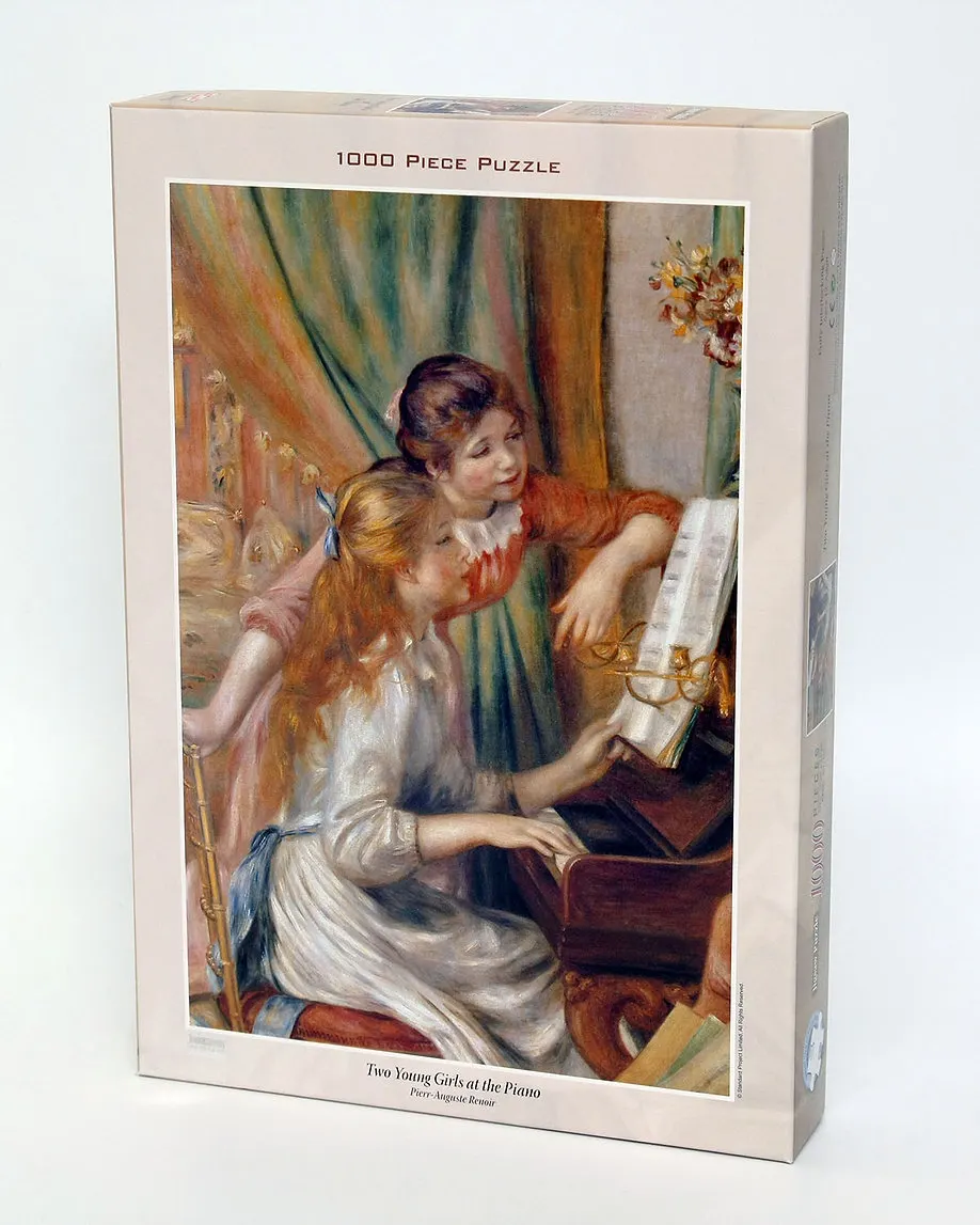 Two Young Girls At The Piano