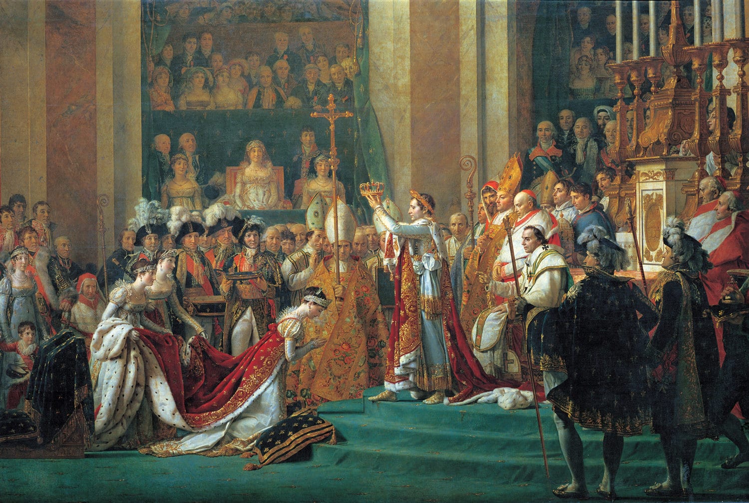 The Coronation Of Napoleon Fine Art