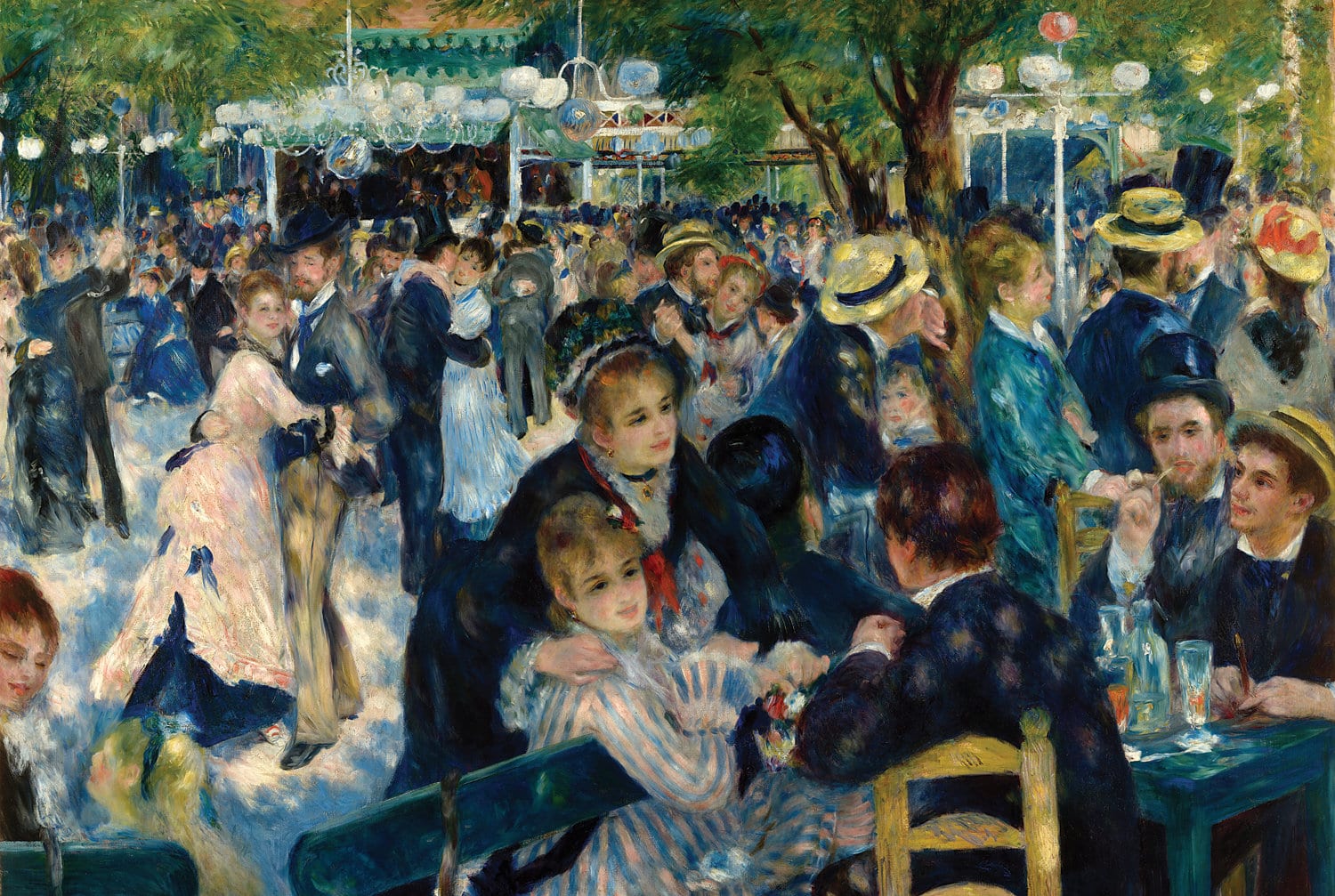 Ball at the Moulin de la galette Fine Art