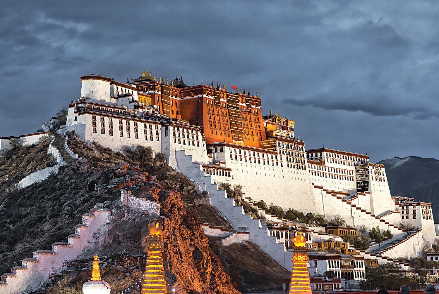 The Potala Palace, Lhasa, China Landmarks & Monuments Jigsaw Puzzle