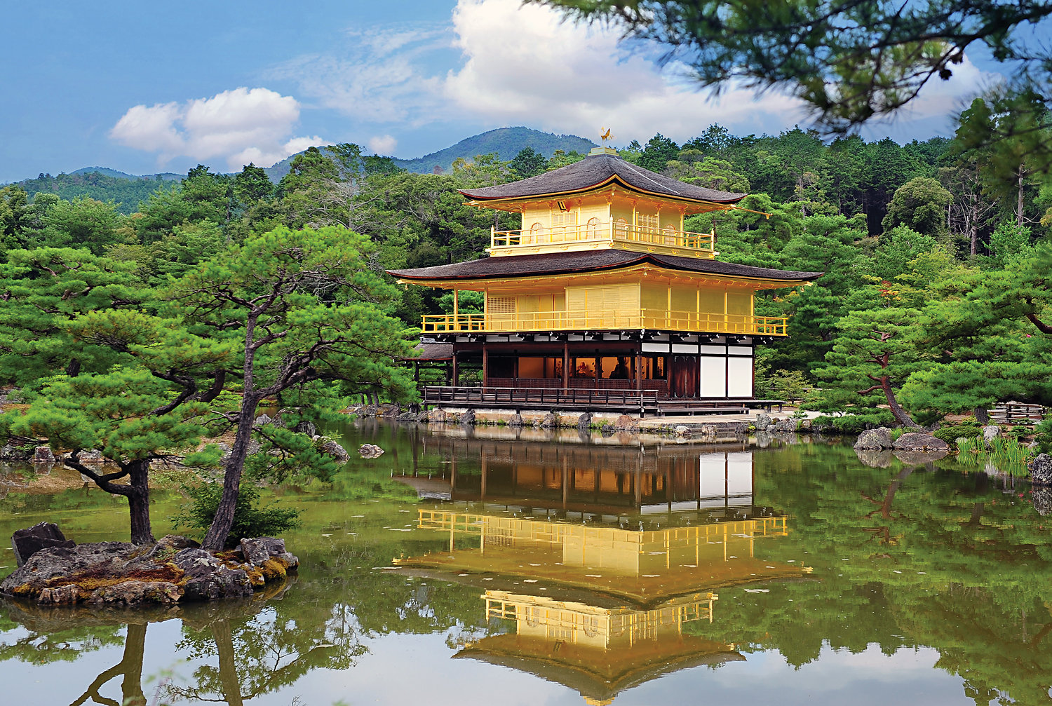 Kinkakuji Temple Japan Asia Jigsaw Puzzle