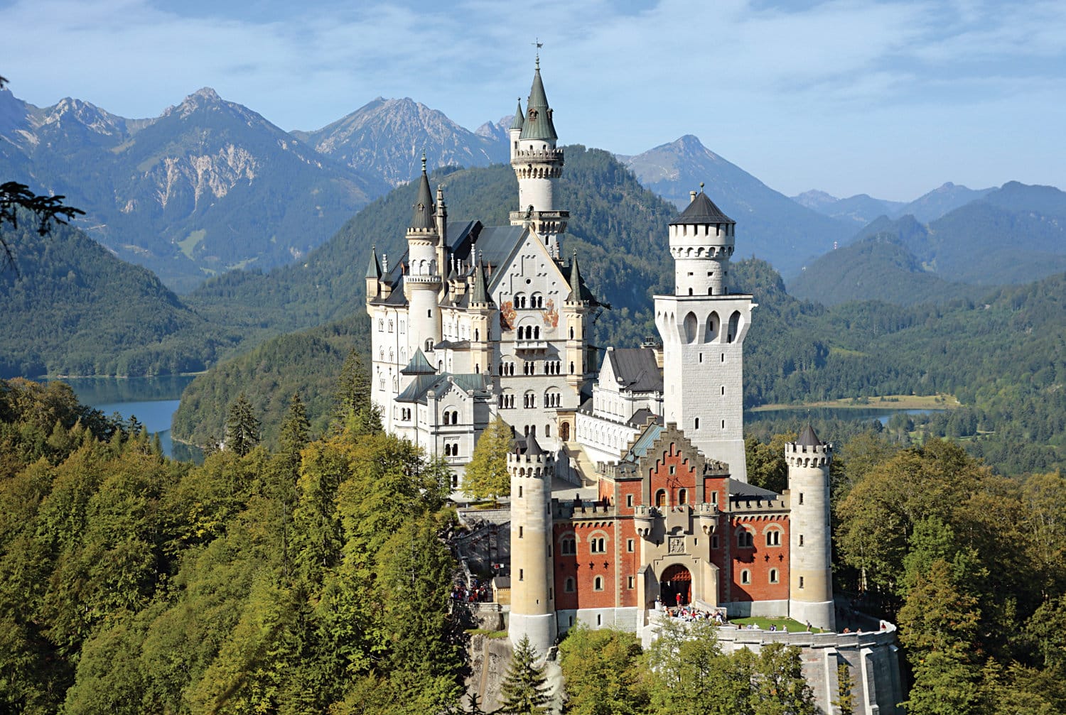 The Castle of Neuschwanstein Castle