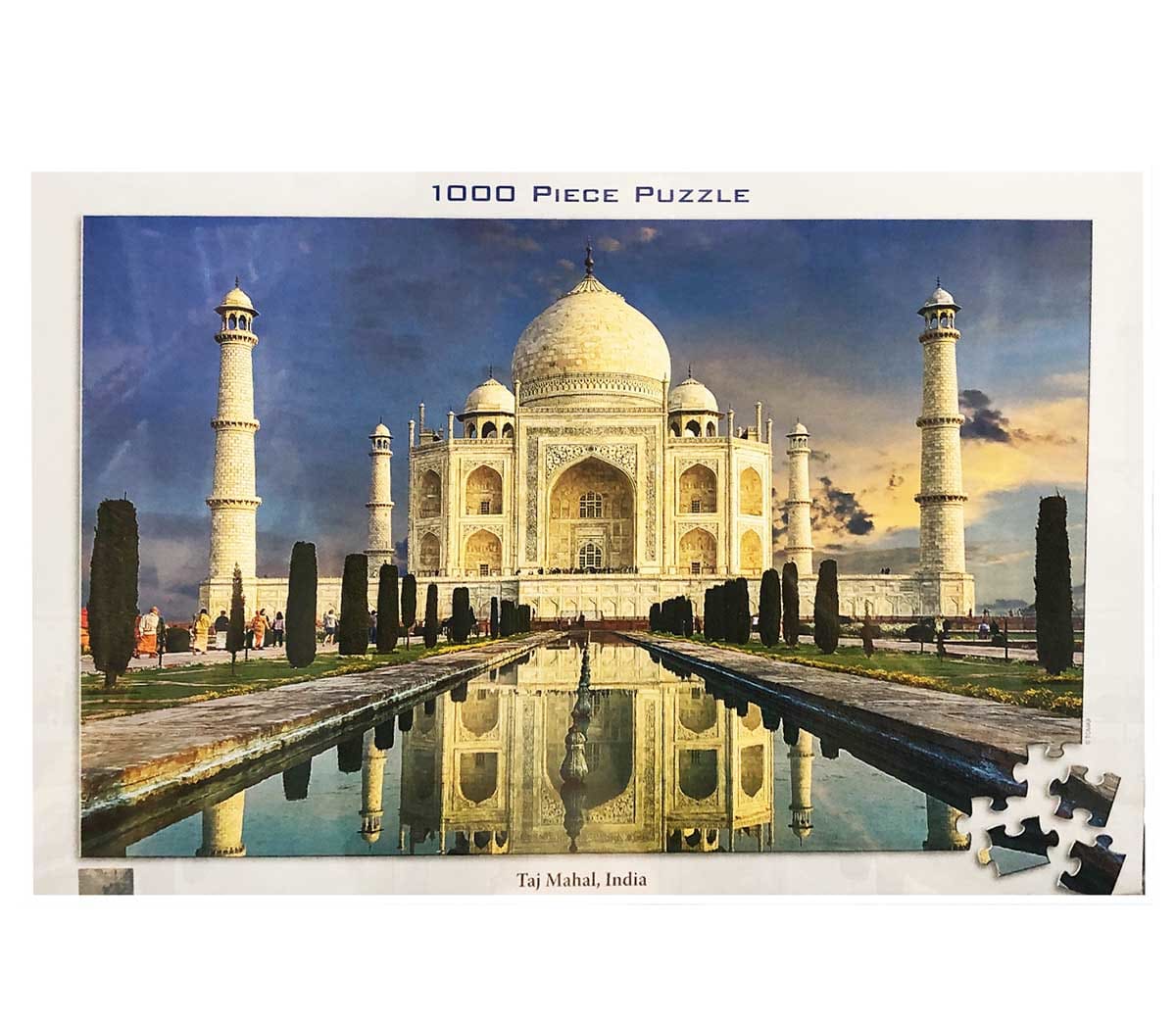 Taj Mahal, India - Blue Sky Landmarks & Monuments
