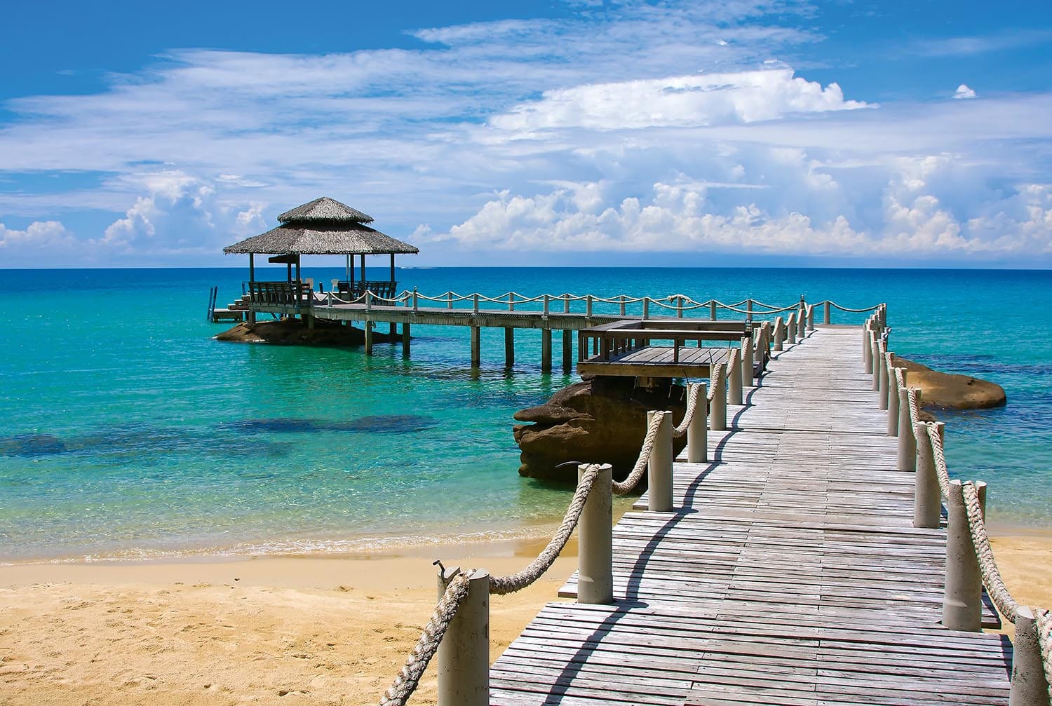 Beautiful Tropical Beach Beach & Ocean