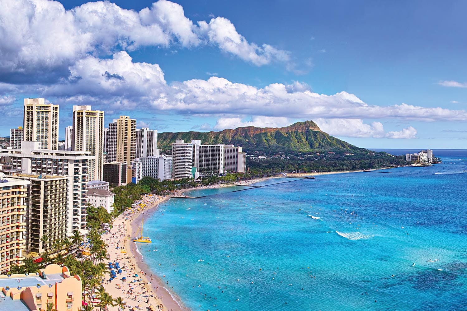 Hawaii Waikiki Beach Summer