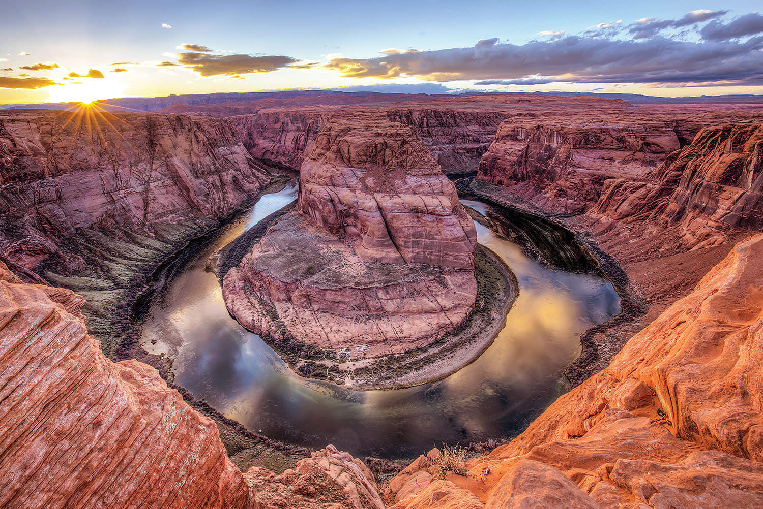 Horseshoe Bend, Arizona Mountain