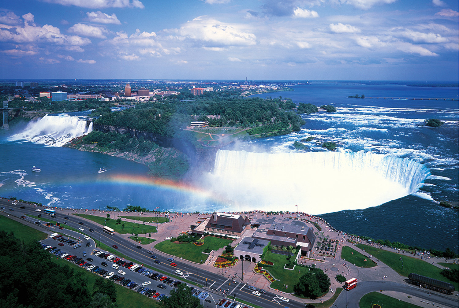Niagara Falls, Canada Landmarks & Monuments Glow in the Dark Puzzle