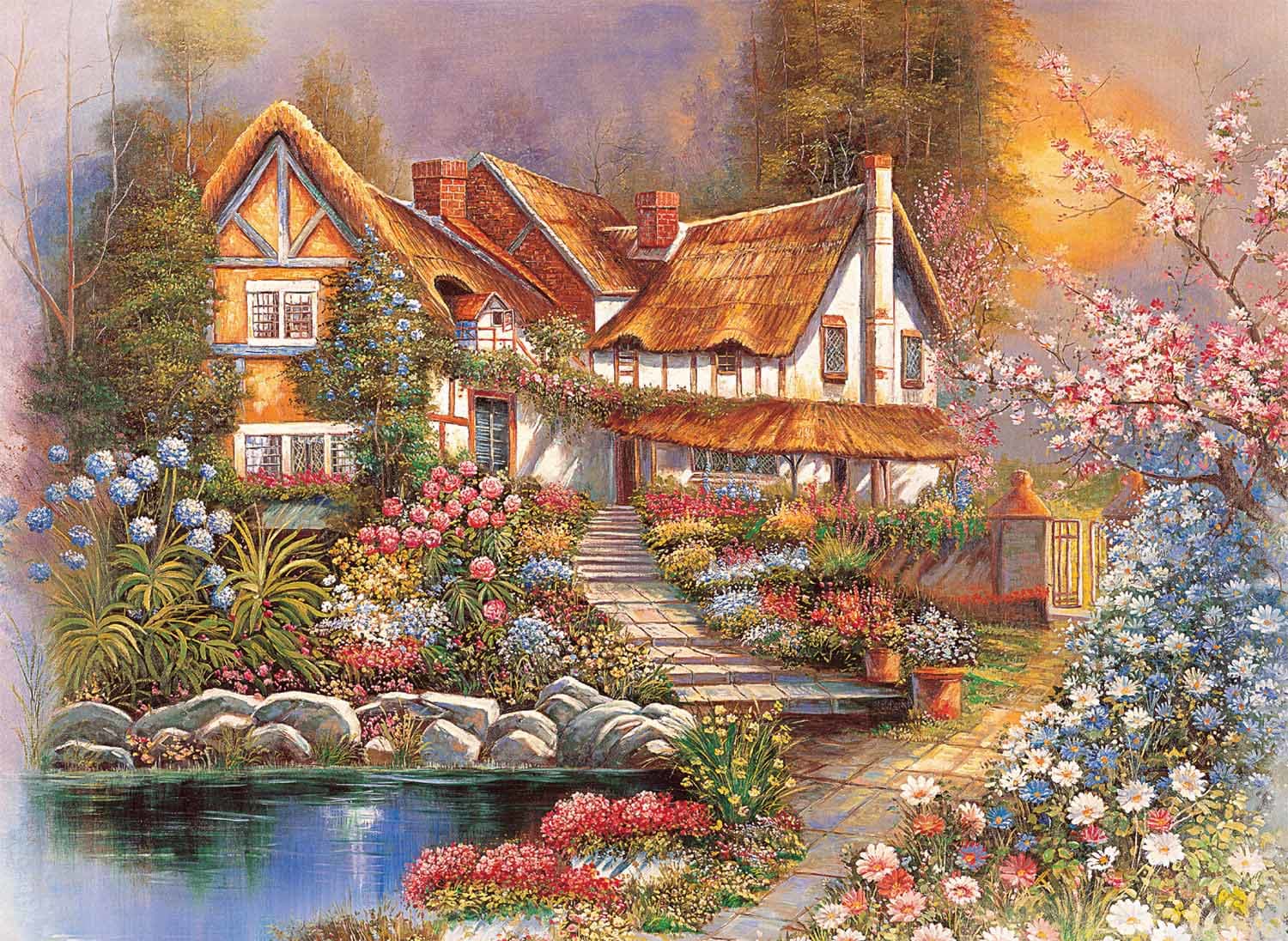 Dreamy Scenery Countryside