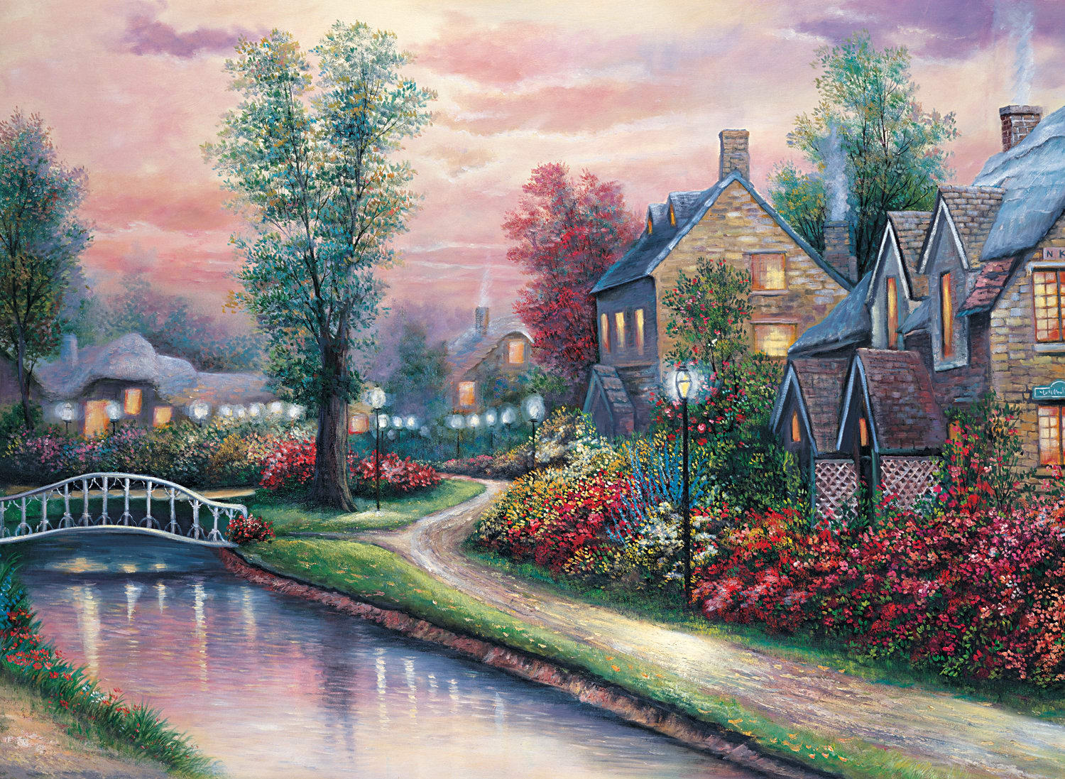 Sparkling Winter Countryside