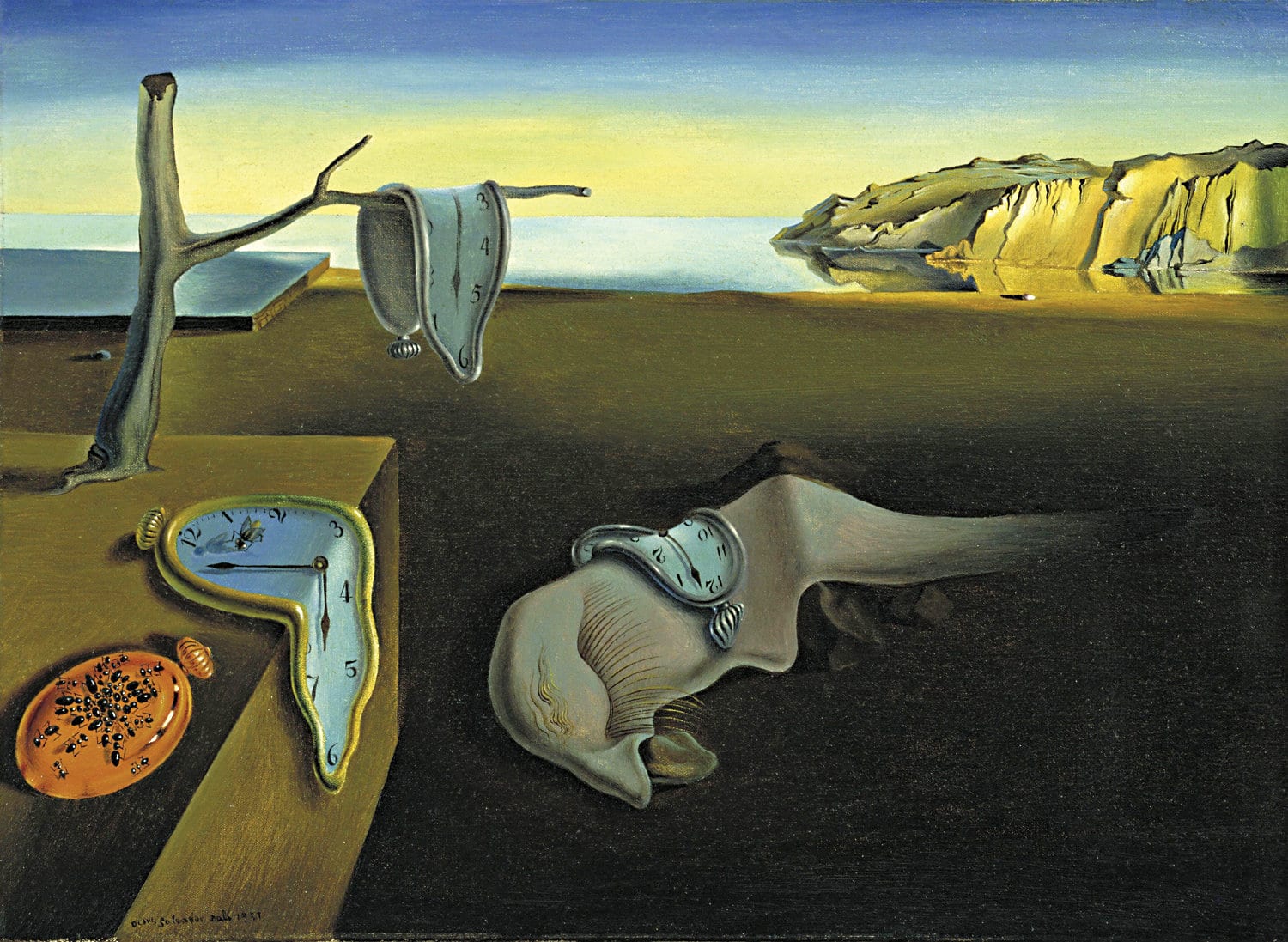 The Persistence of Memory Fine Art