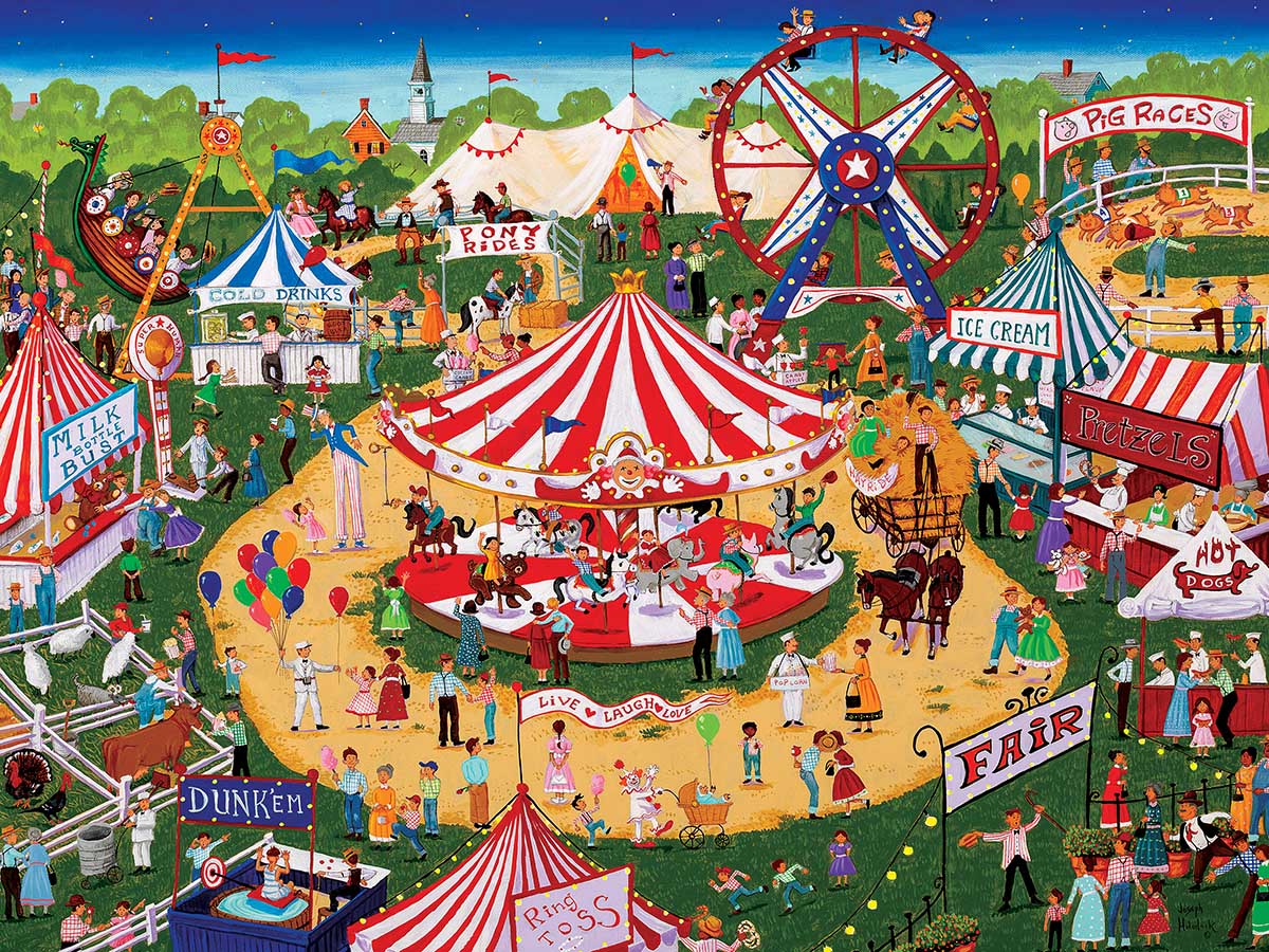 Country Fair II Carnival & Circus Jigsaw Puzzle