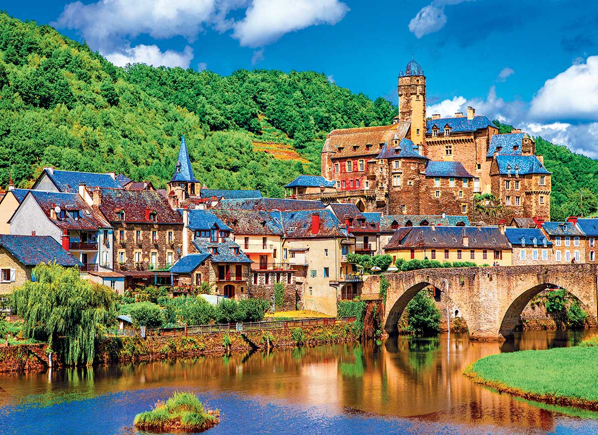 Estaing Pyrenees, France Jigsaw Puzzle