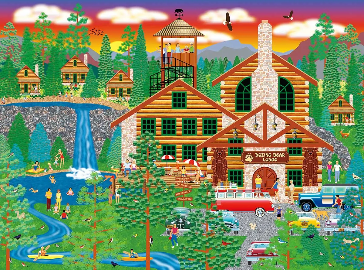 Dozing Bear Lodge Forest