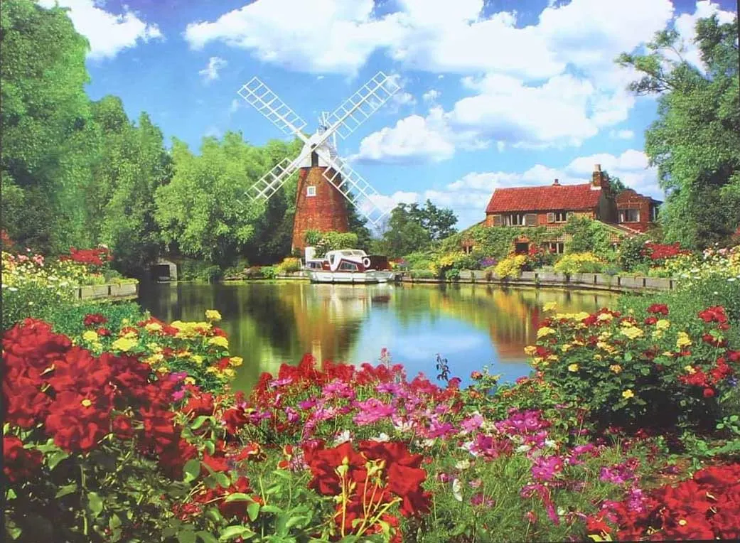 Hunsett Mill And The River Ant, Norfolk, England Travel