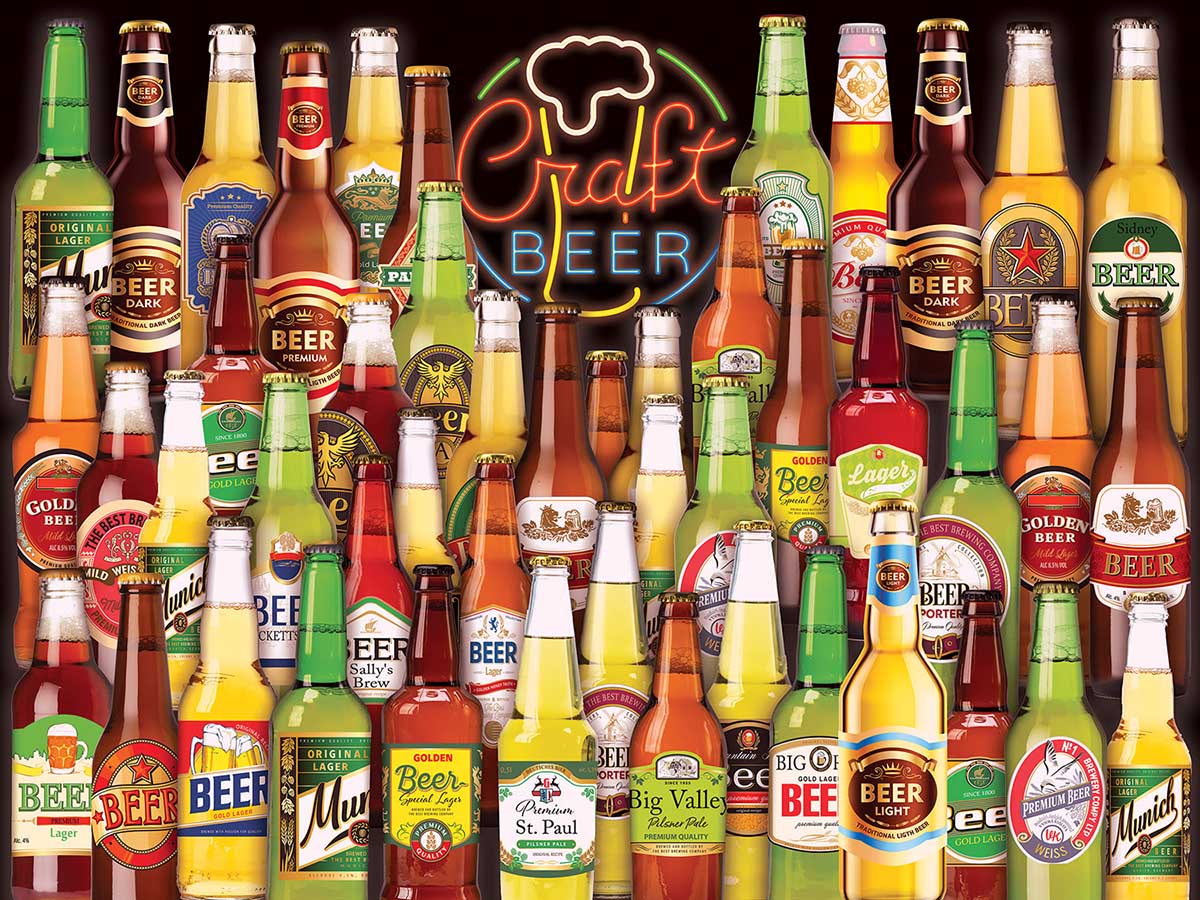 Craft Beer Food and Drink Jigsaw Puzzle