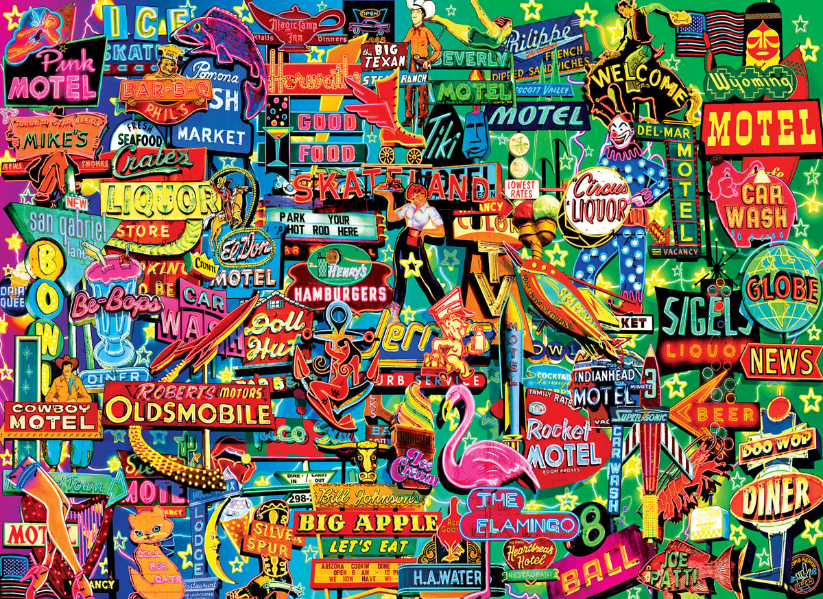 Retro Neon Signs - Scratch and Dent Nostalgic & Retro