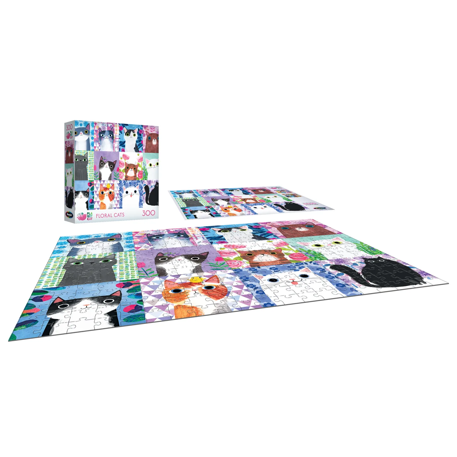 Planet Cat - Floral Cats