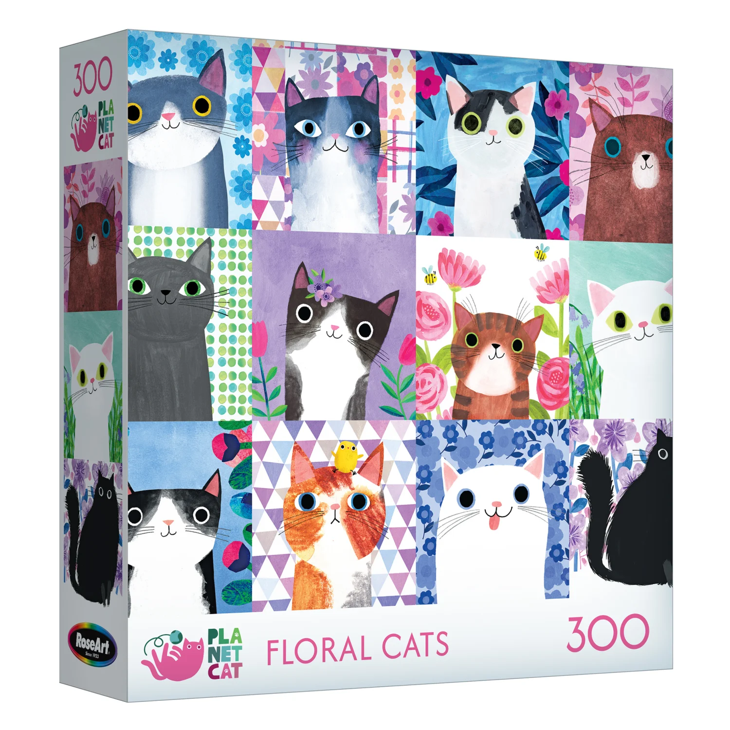 Planet Cat - Floral Cats