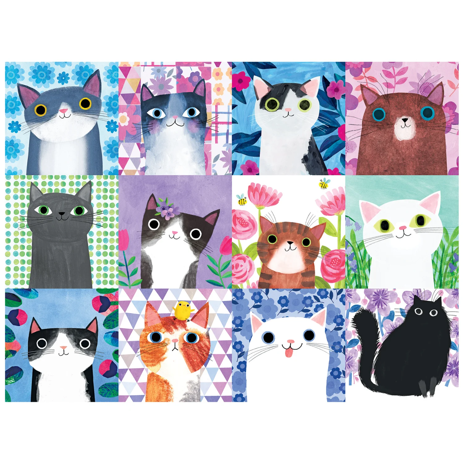 Planet Cat - Floral Cats