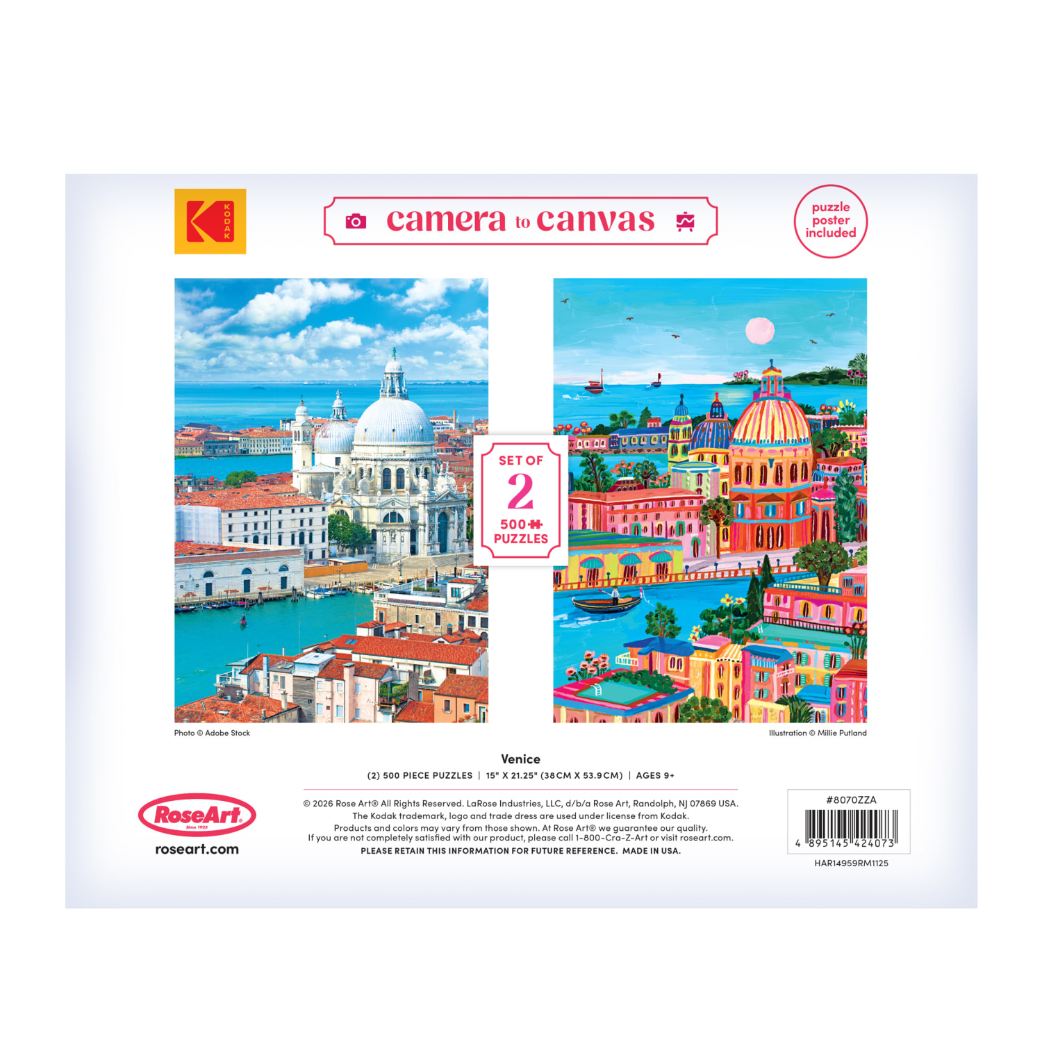 Kodak Camera To Canvas - Venice